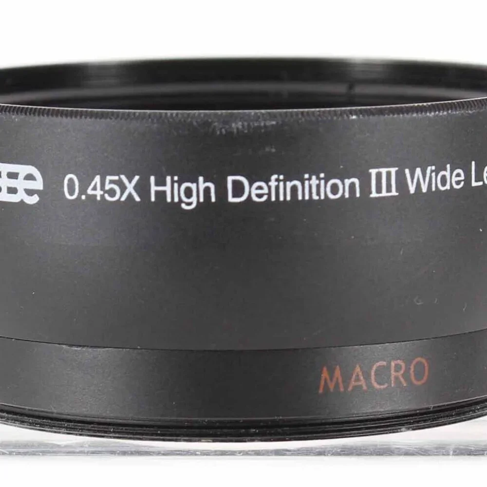 SSE 0.45 High Definition III Wide Lens w Caps